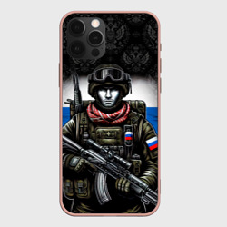 Солдат  России – Чехол для iPhone 12 Pro Max с принтом купить