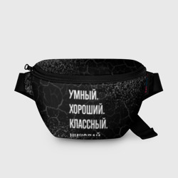 Поясная сумка 3D Умный хороший классный: Николай