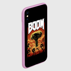 Чехол для iPhone XS Max матовый Boom - Doom - фото 2