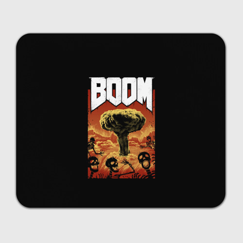 Прямоугольный коврик для мышки Boom - Doom