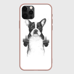 Dog - censored – Чехол для iPhone 12 Pro Max с принтом купить