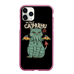 Чехол для iPhone 11 Pro Max матовый The call of cathulhu