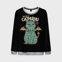 Мужской свитшот 3D The call of cathulhu