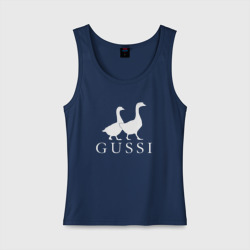 Женская майка хлопок Gussi goose