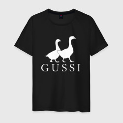 Мужская футболка хлопок Gussi goose