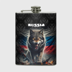 Фляга Russian wolf