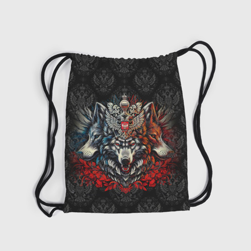 Рюкзак-мешок 3D Русские  волки - фото 6