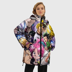 Женская зимняя куртка Oversize Hunter  Hunter anime color - фото 2