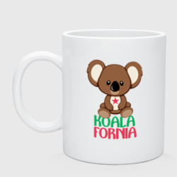 Кружка керамическая Koalafornia