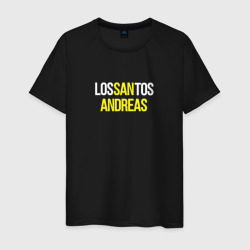 Grand Theft Auto Los Santos San Andreas – Мужская футболка хлопок с принтом купить со скидкой в -20%