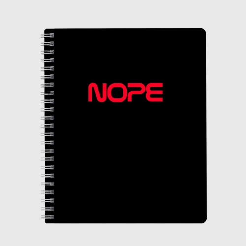 Тетрадь Nope - NASA