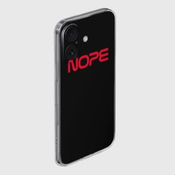 Чехол для iPhone 16 силиконовый с защитой камеры Nope - NASA - фото 2