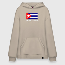 Худи SuperOversize хлопок Free Cuba