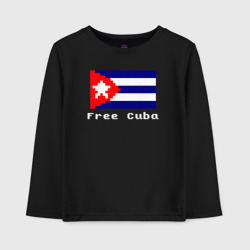 Детский лонгслив хлопок Free Cuba