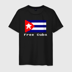 Мужская футболка хлопок Free Cuba