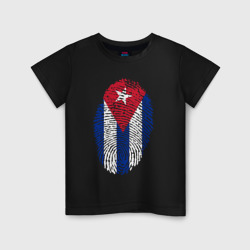 Детская футболка хлопок Куба отпечаток