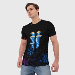 Мужская футболка 3D Starcraft 2  logo - фото 2