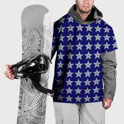 Накидка на куртку 3D Звезды защитникам отечества