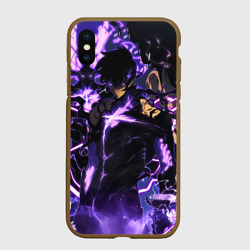 Чехол для iPhone XS Max матовый Song Jin-Woo - final form
