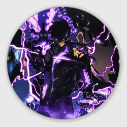 Круглый коврик для мышки Song Jin-Woo - final form