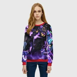 Женский свитшот 3D Song Jin-Woo - final form - фото 2