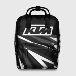 Женский рюкзак 3D KTM - black sport