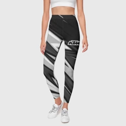 Леггинсы 3D KTM - серая униформа - фото 2