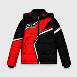 Зимняя куртка для мальчиков 3D KTM - red uniform