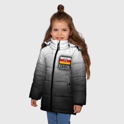 Зимняя куртка для девочек 3D 15 регион на спине - фото 2