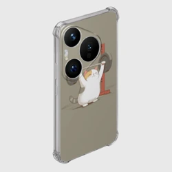 Чехол для Huawei Pura 70 Кот спортсмен - фото 2