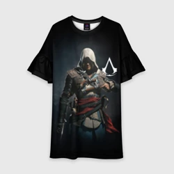 Детское платье 3D Эдвард Кенуей Assassin's black flag 