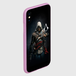 Чехол для iPhone XS Max матовый Эдвард Кенуей Assassin's black flag  - фото 2