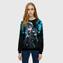 Женский свитшот 3D Kirito - Мастера меча онлайн - фото 2