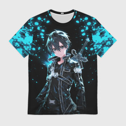 Мужская футболка 3D Kirito - Мастера меча онлайн