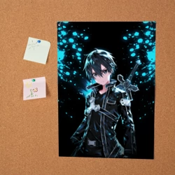 Постер Kirito - Мастера меча онлайн - фото 2