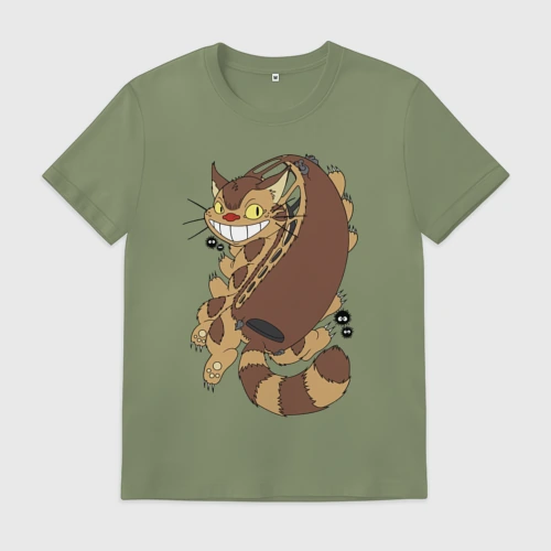 Мужская футболка хлопок Котобус - catbus