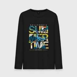 Мужской лонгслив хлопок California summertime