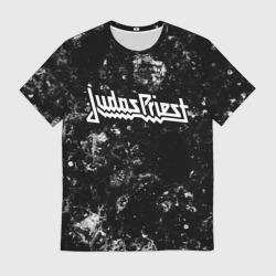 Мужская футболка 3D Judas Priest black ice