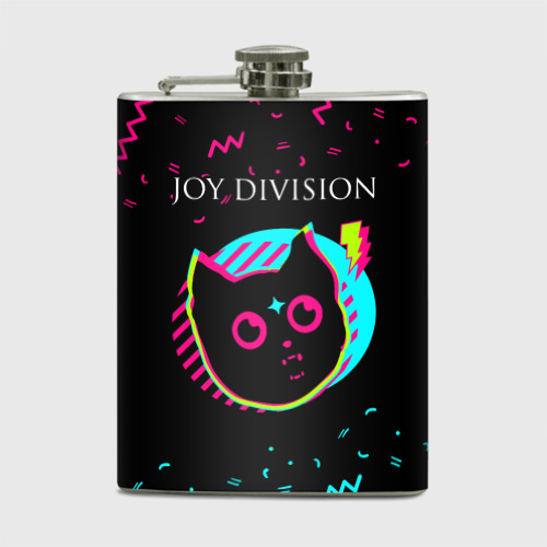 Фляга Joy Division - rock star cat