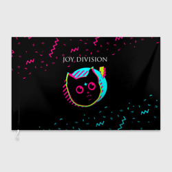 Флаг 3D Joy Division - rock star cat