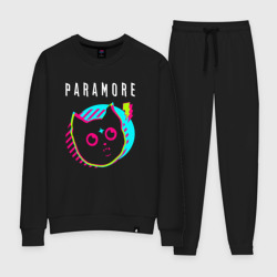 Женский костюм хлопок Paramore rock star cat