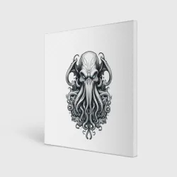 Холст квадратный Cthulhu monster