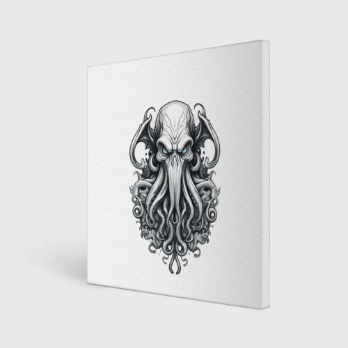Холст квадратный Cthulhu monster