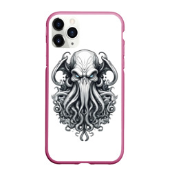 Чехол для iPhone 11 Pro Max матовый Cthulhu monster