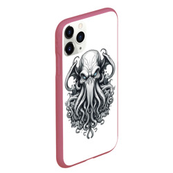 Чехол для iPhone 11 Pro Max матовый Cthulhu monster - фото 2