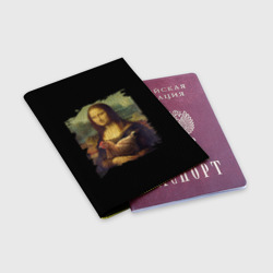 Обложка для паспорта матовая кожа Mona Chicken Liza - фото 2