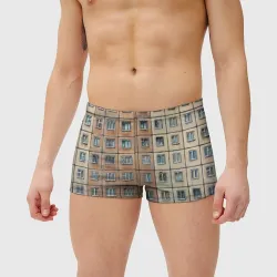 Мужские купальные плавки 3D Хрущевка - фото 2