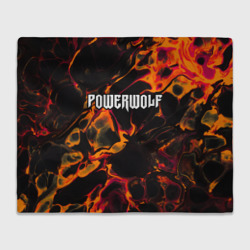 Плед 3D Powerwolf red lava