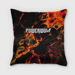 Подушка 3D Powerwolf red lava