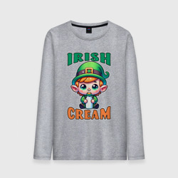 Мужской лонгслив хлопок Irish Cream